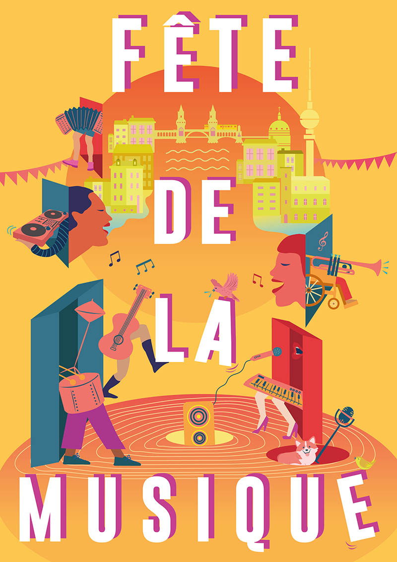 Ein Querschnitt durch die Fête de la Musique in Postern
