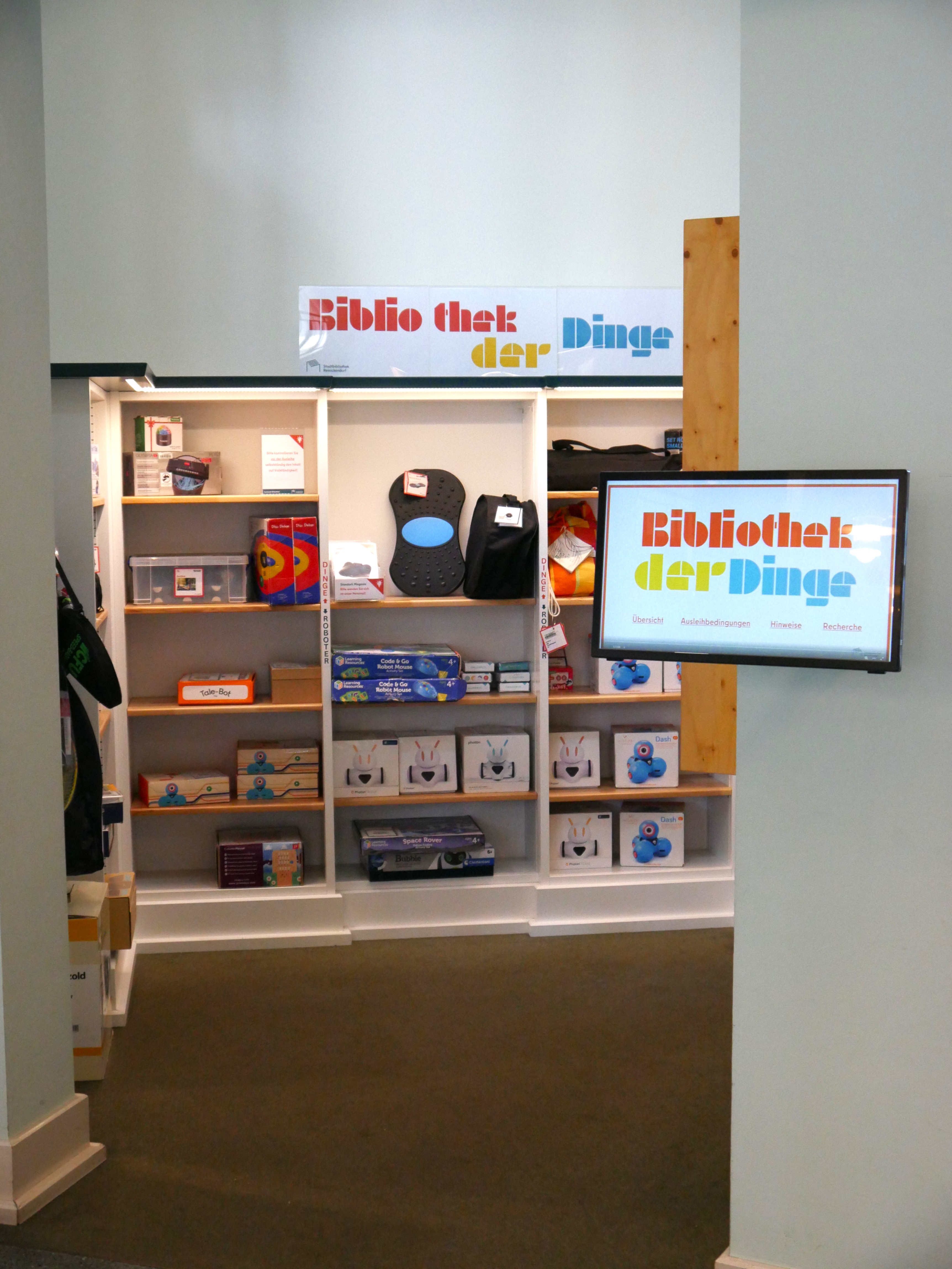 Lastenfahrrad, Bibliothek der Dinge